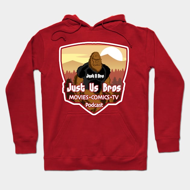 The Bro Foot Hoodie by Just Us Bros Podcast